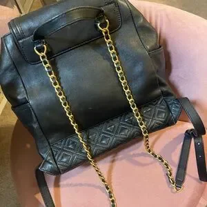 Bags | Tory Burch Fleming Backpack Purse Great Condition  display picture 3